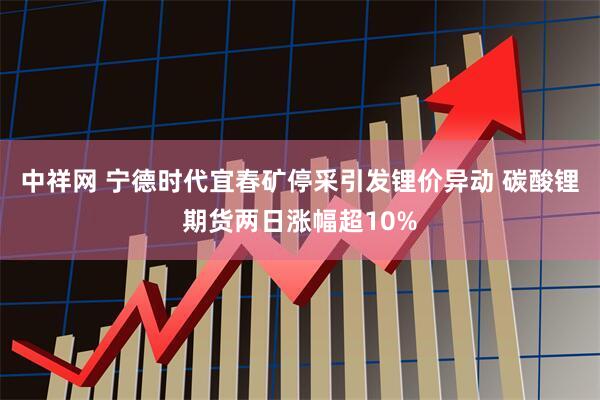 中祥网 宁德时代宜春矿停采引发锂价异动 碳酸锂期货两日涨幅超10%